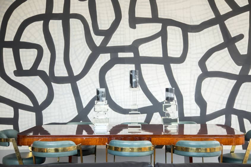 House Tour A Designer's Art Deco Luxe Apartment Apartment Therapy